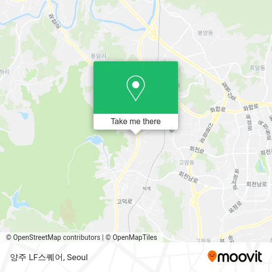 양주 LF스퀘어 map