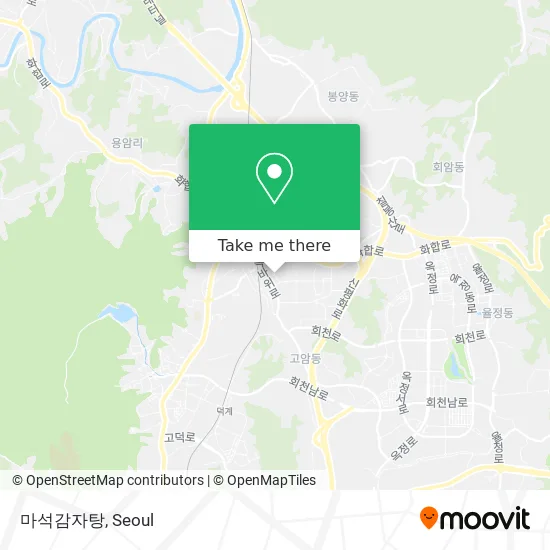 마석감자탕 map