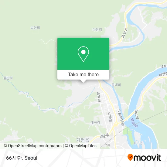 66사단 map