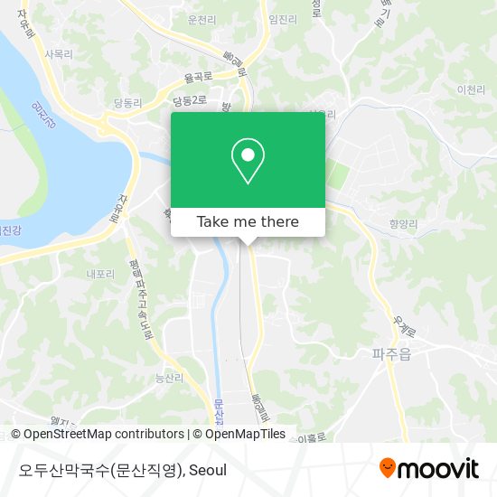 오두산막국수(문산직영) map