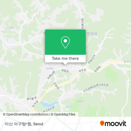 마산 아구탕•찜 map