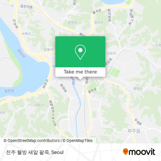 전주 웰빙 새알 팥죽 map