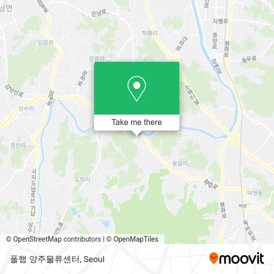 폴햄 양주물류센터 map