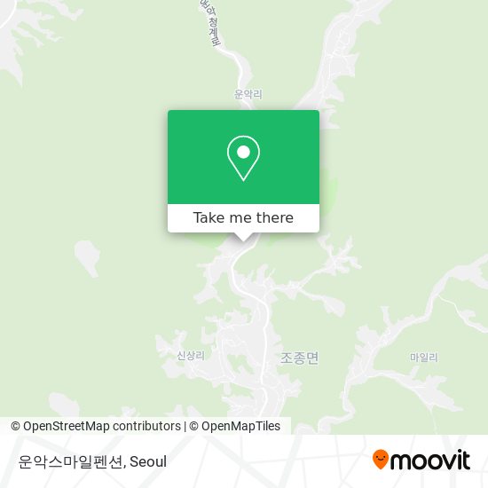 운악스마일펜션 map