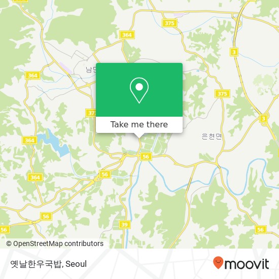 옛날한우국밥 map