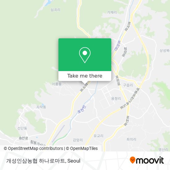 개성인삼농협 하나로마트 map