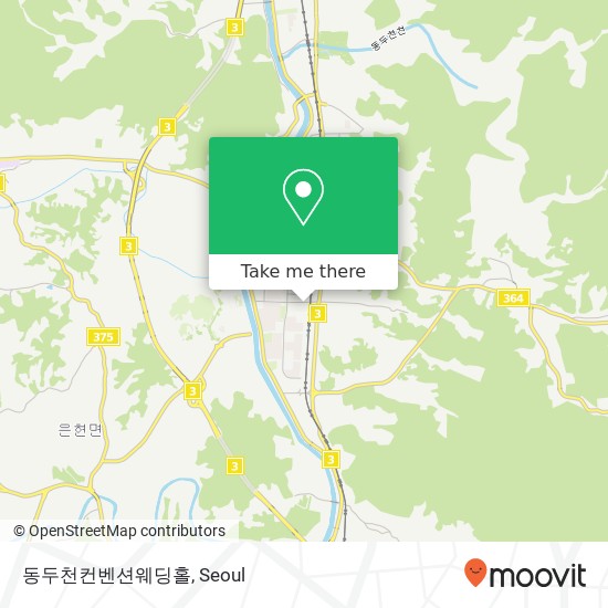 동두천컨벤션웨딩홀 map