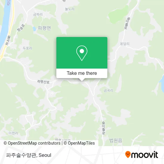 파주솔수양관 map