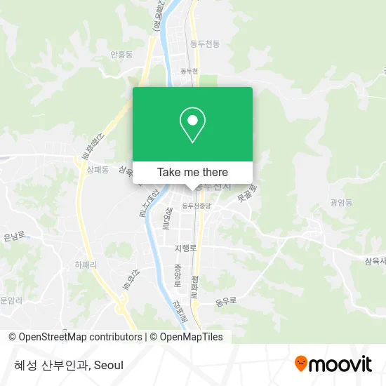 혜성 산부인과 map