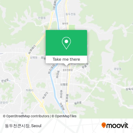 동두천큰시장 map