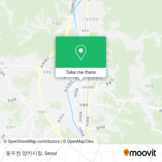 동두천 양키시장 map