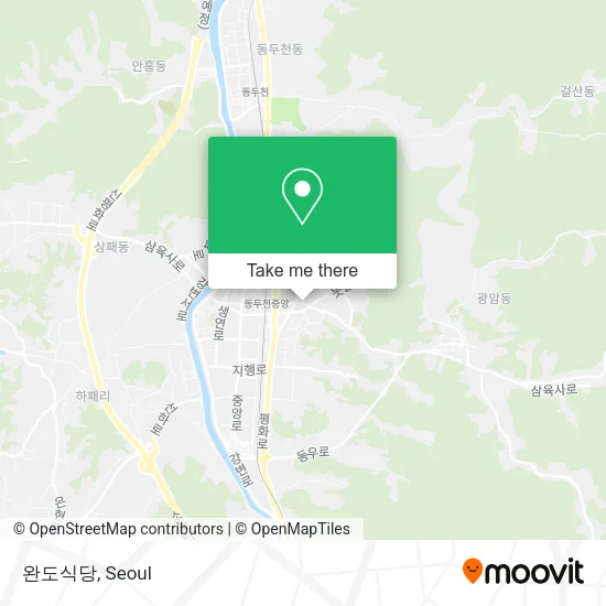 완도식당 map