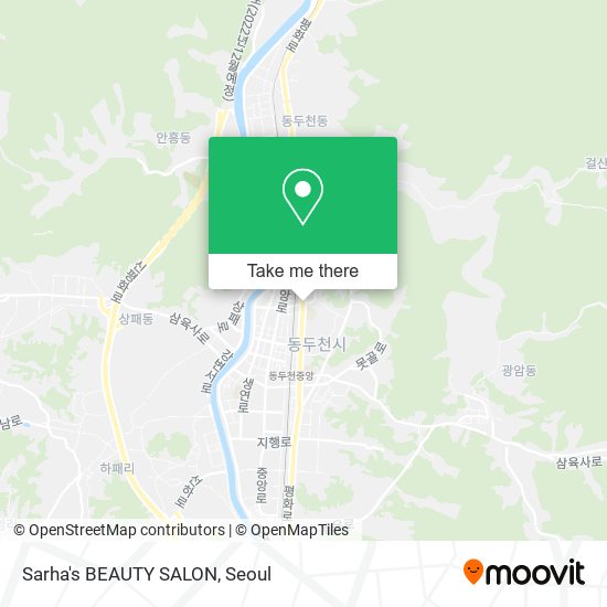 Sarha's BEAUTY SALON map