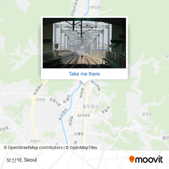 보산역 map