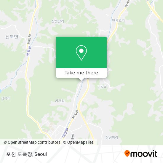 포천 도축장 map