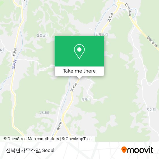 신북면사무소앞 map