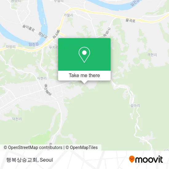 행복상승교회 map