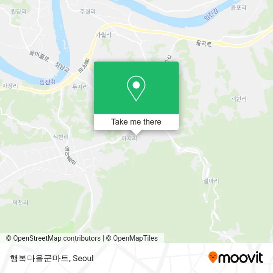 행복마을군마트 map