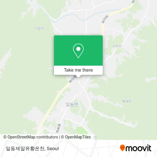 일동제일유황온천 map