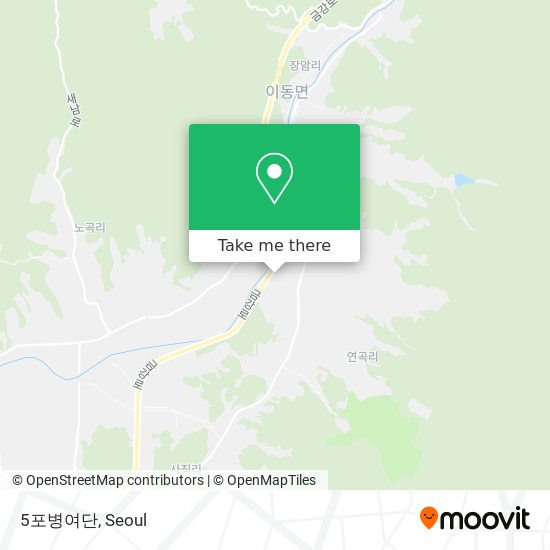 5포병여단 map