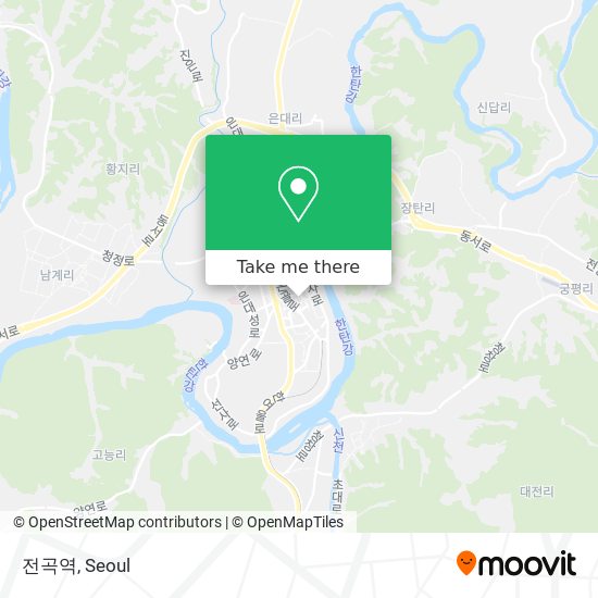 전곡역 map