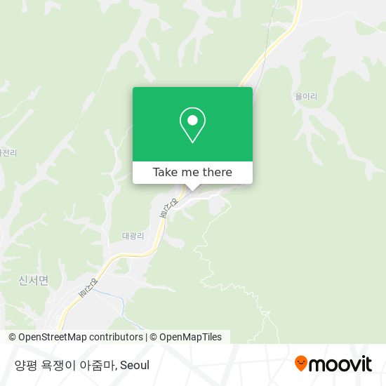 양평 욕쟁이 아줌마 map