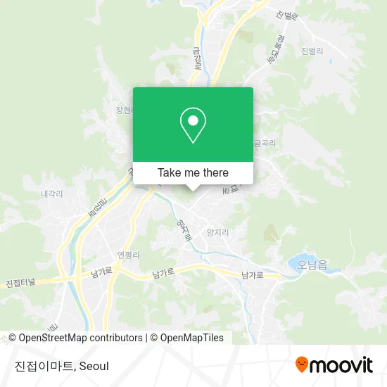 진접이마트 map