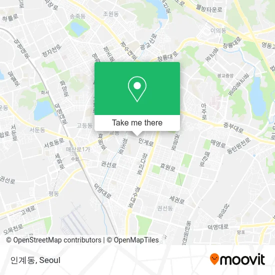 인계동 map