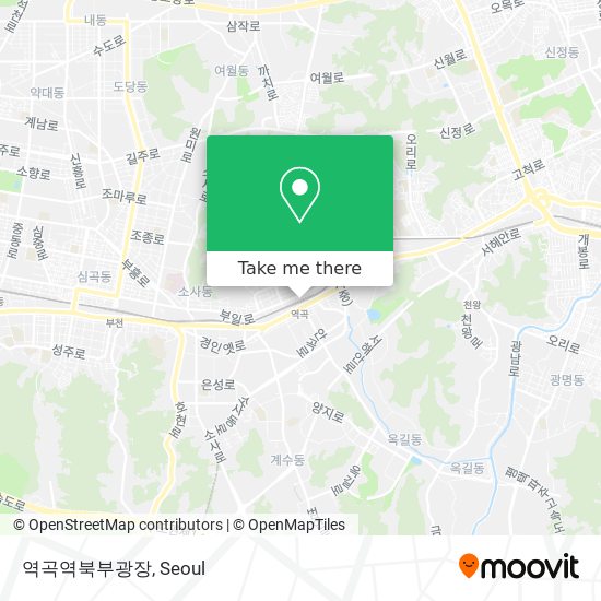 역곡역북부광장 map