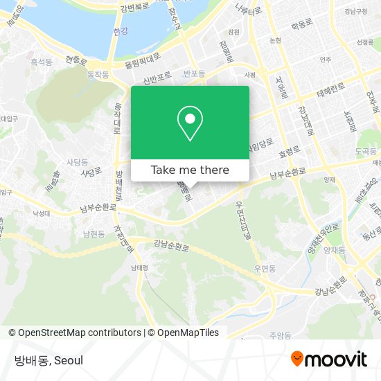 방배동 map