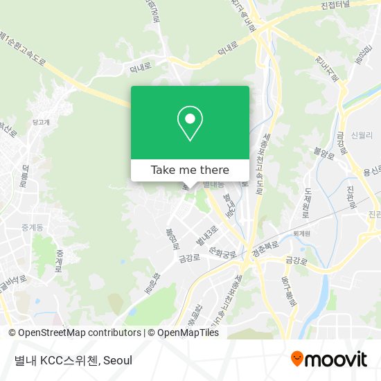 별내 KCC스위첸 map