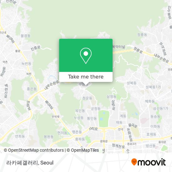 라카페갤러리 map