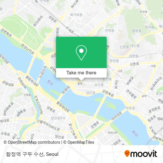 합정역 구두 수선 map