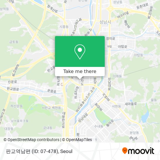 판교역남편 (ID: 07-478) map
