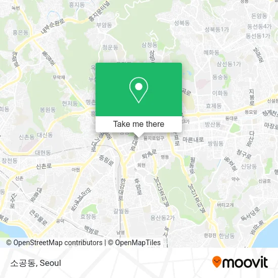 소공동 map