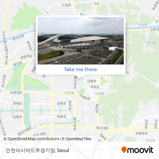 인천아시아드주경기장 map