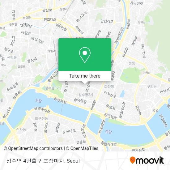 성수역 4번출구 포장마차 map