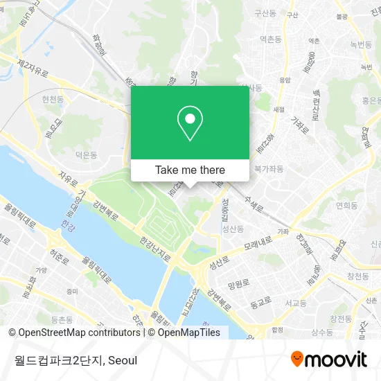 월드컵파크2단지 map