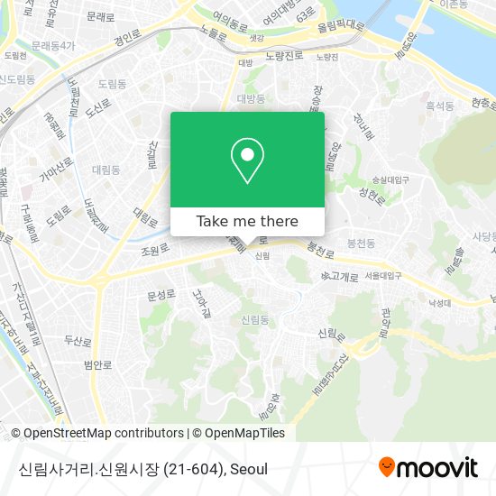 신림사거리.신원시장 (21-604) map