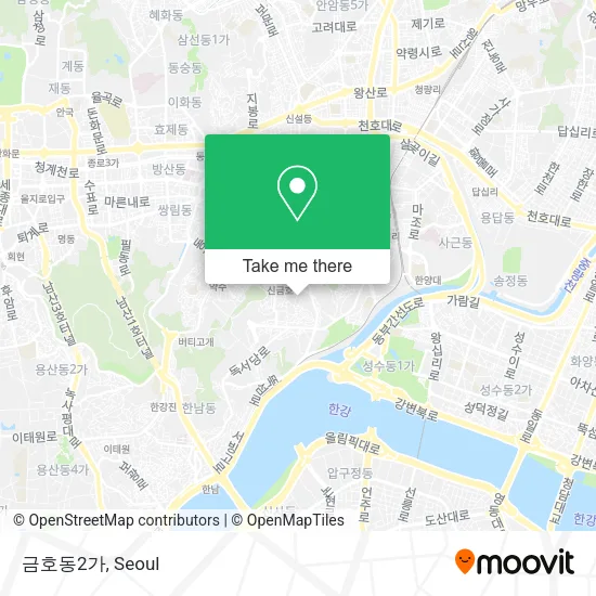 금호동2가 map