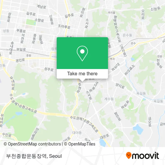 부천종합운동장역 map