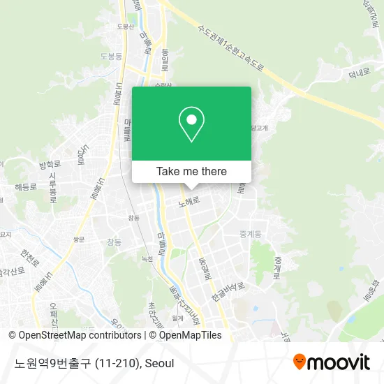 노원역9번출구 (11-210) map