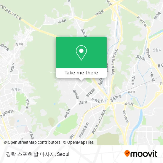 경락 스포츠 발 마사지 map