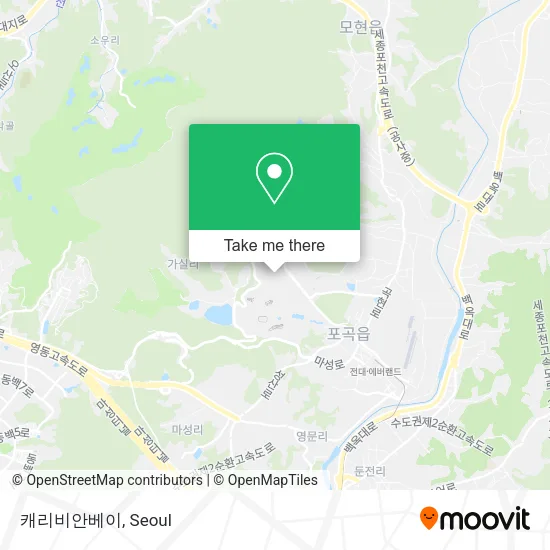 캐리비안베이 map