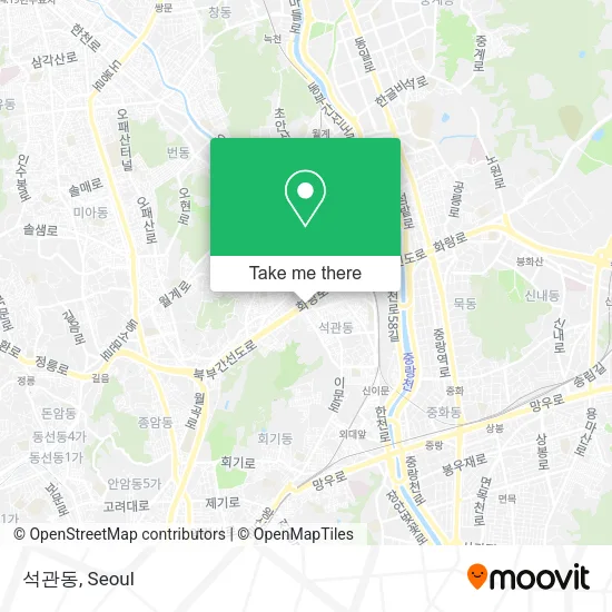 석관동 map