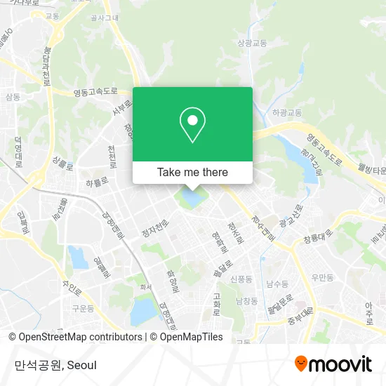 만석공원 map