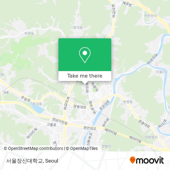 서울장신대학교 map