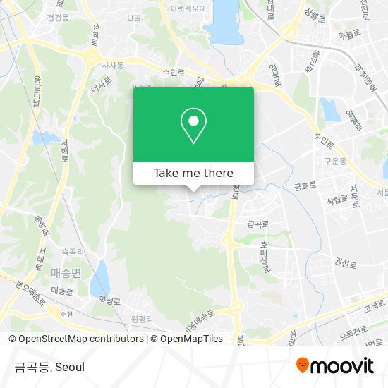 금곡동 map