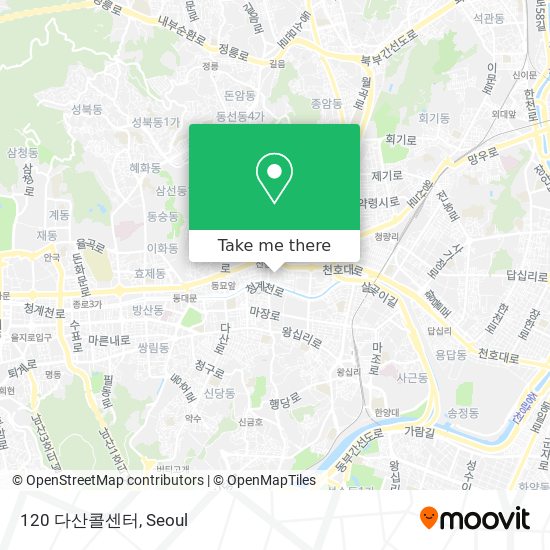 120 다산콜센터 map