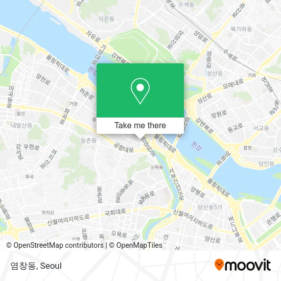 염창동 map